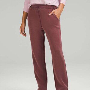 Lululemon Brushed Softstreme High-Rise Pant, Red Merlot